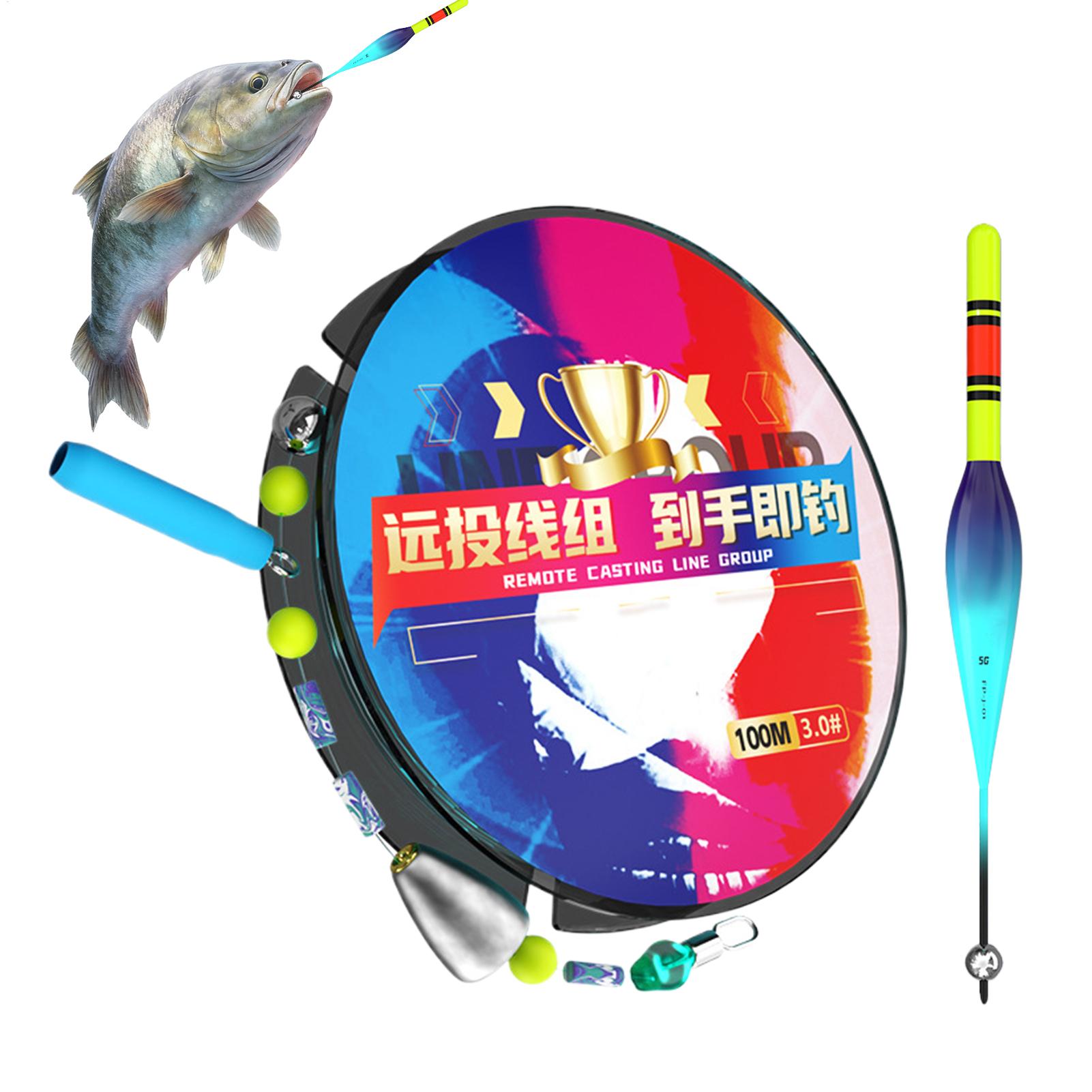 Saltwater Line - Balıkçılık için Bobbers 100M olta takımı