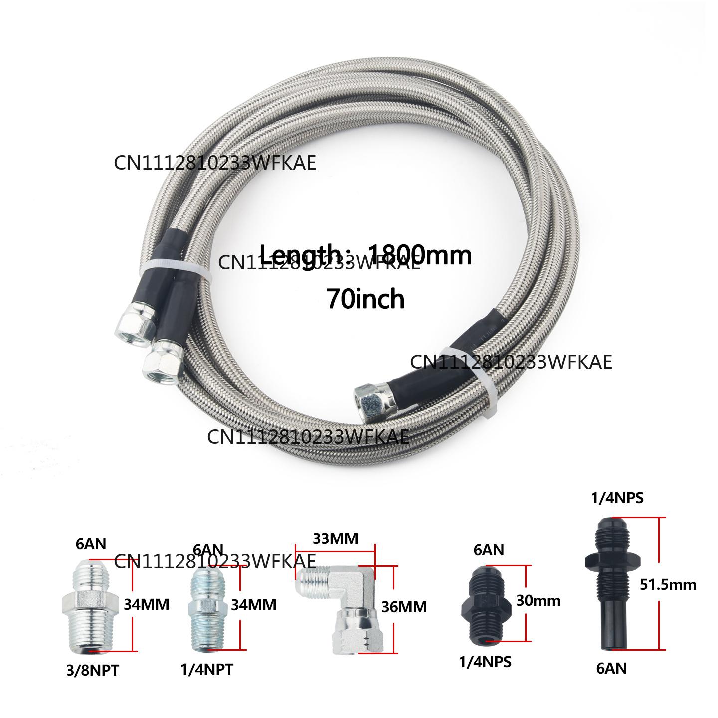 6AN 70 İnç Paslanmaz Çelik Örg - Braided Line incelemesi ve fiyatı