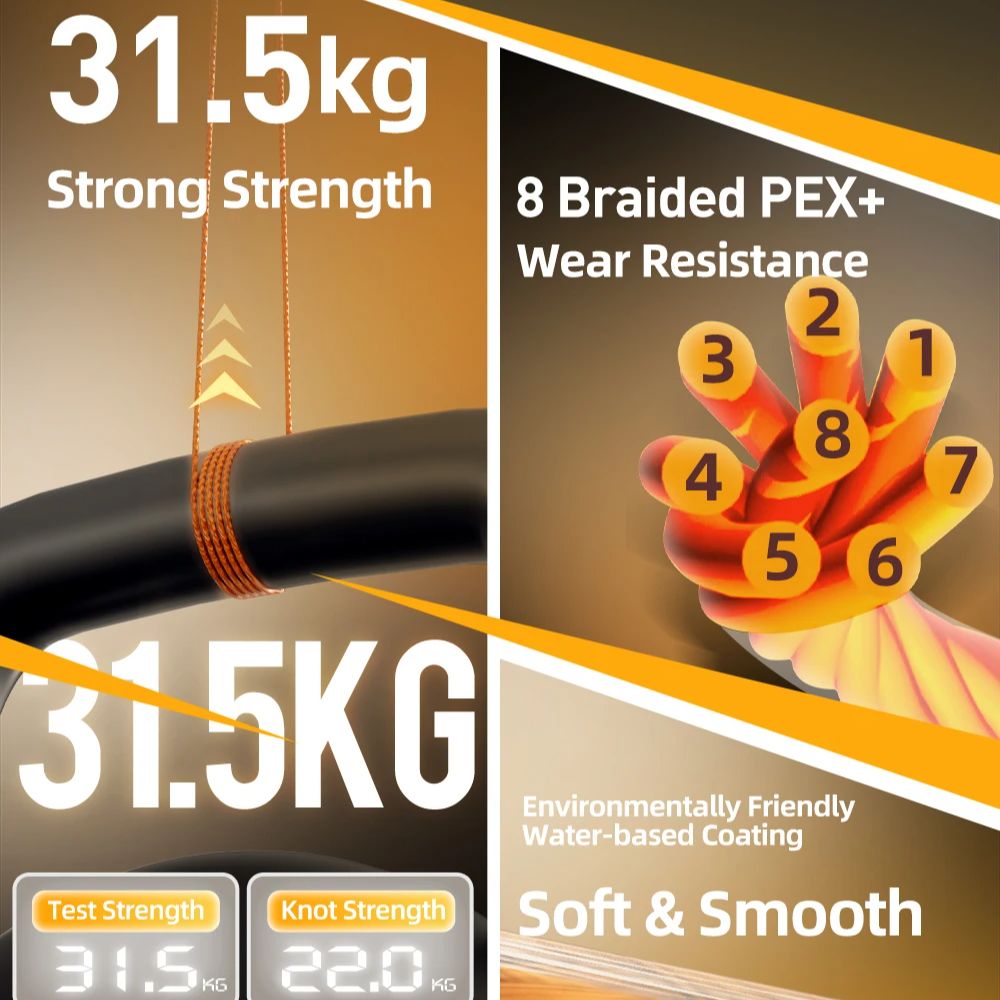 HASIDA Butterfly 100m 8 Örgülü - Copolymer Line incelemesi ve fiyatı